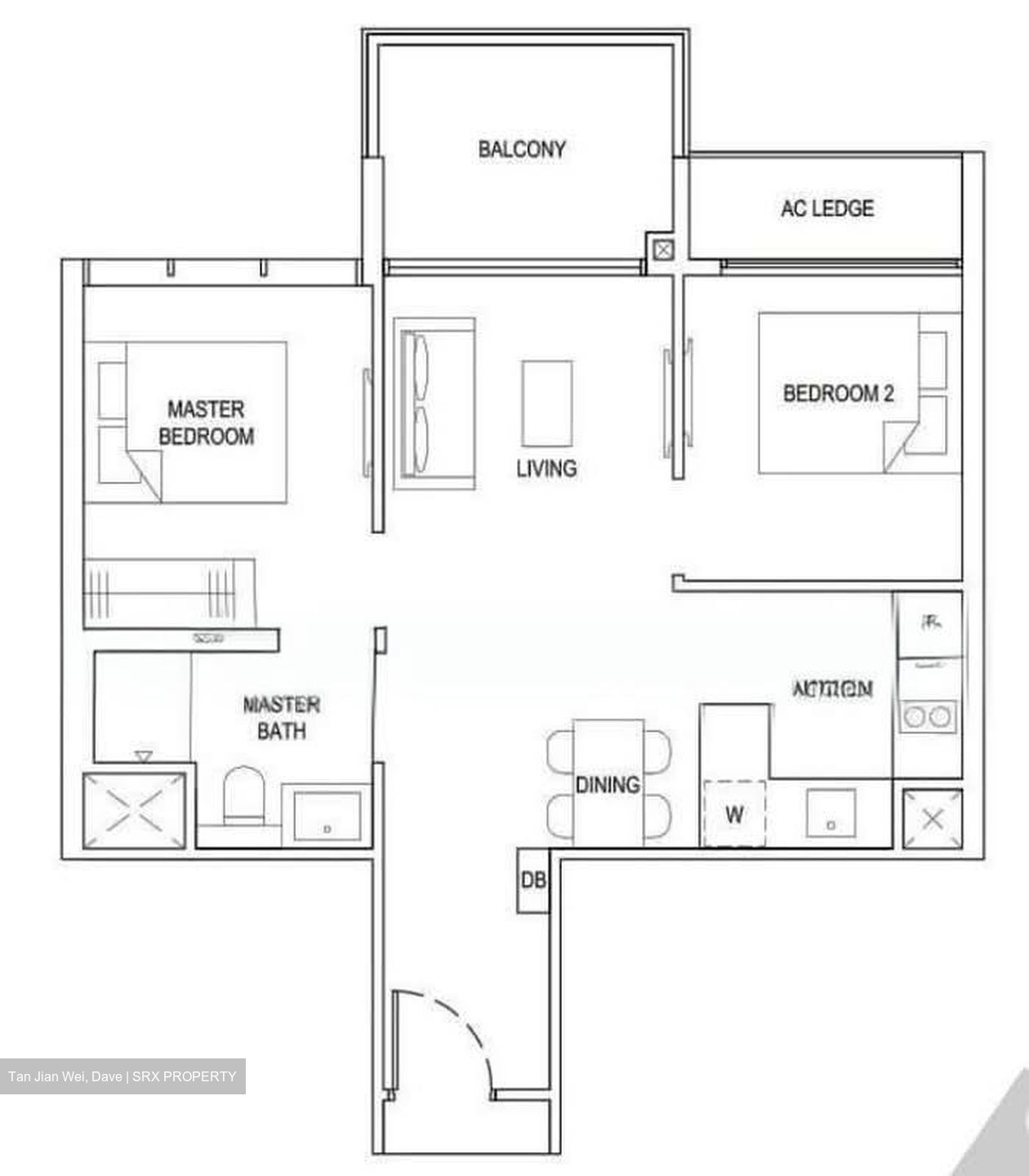 The Florence Residences (D19), Apartment #541944801